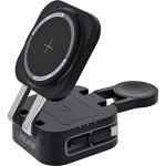InLine 3in1 Wireless Charger, 15W Qi MagSafe kompatibel, 0,8m Kabel