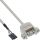 InLine USB 2.0 Anschlusskabel, Einbaubuchse A auf Pfostenanschluss, 0,60m