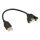 InLine USB 2.0 Adapterkabel, Buchse A auf Einbaubuchse A, 0,20m