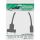 InLine USB 3.2 Gen.2 Adapterkabel, Stecker C auf Einbaubuchse C, 0,20m