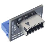 InLine USB 3.0 zu USB 3.1 Frontpanel Key-A Adapter gerade intern