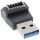 InLine USB 3.2 Adapter, USB-A Stecker zu intern USB-E Frontpanel Buchse