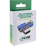 InLine USB 3.0 Mainboard zu USB 3.2 Typ-E Key-A Adapter intern