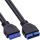 InLine USB 3.0 Verlängerung intern, Pfostenanschluss Stecker auf Buchse, 0,35m