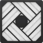 InLine Filter + Einbaukassette, 120x120mm