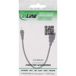 InLine USB 2.0 Adapterkabel, Buchse A auf Mini-5pol Stecker, 0,2m