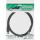 InLine FireWire Kabel, IEEE1394 6pol Stecker / Stecker, schwarz, 1m