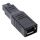 InLine FireWire Adapter, 6pol Buchse/9pol Stecker