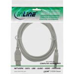 InLine USB 2.0 Verlängerung, Stecker / Buchse, Typ A, beige, 5m