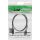 InLine USB 2.0 Verlängerungskabel Typ A, schwarz, vergoldete Kontakte, 1m