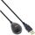 InLine USB 2.0 Verlängerung, ST / BU, Typ A, schwarz, mit Standfuss, 2m