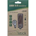 InLine woodstick USB 3.0 Speicherstick, Walnuss, 8GB