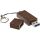 InLine woodstick USB 3.0 Speicherstick, Walnuss, 64GB