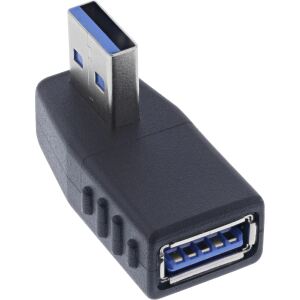 InLine USB 3.2 Gen.1 Adapter, Stecker A auf Buchse A, gewinkelt 270°