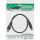 InLine USB 3.2 Gen.1 Kabel, A an B, schwarz, 0,3m