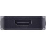 InLine USB 3.2 Gen.2 Hub, 3x USB-C, 2x USB-A, HDMI 4K, PD 100 W, Display, grau