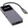 InLine USB 3.2 Gen.2 Hub, 3x USB-C, 2x USB-A, HDMI 4K, PD 100 W, Display, grau