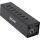 InLine USB 3.2 Hub, 7 Port, Aluminiumgehäuse, schwarz, mit 2,5 A Netzteil