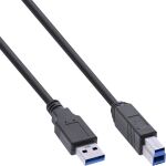 InLine USB 3.0 Hub, 7 Port, Aluminiumgehäuse mit 2,5A Netzteil, schwarz