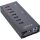InLine USB 3.0 Hub, 7 Port, Aluminiumgehäuse mit 2,5A Netzteil, schwarz