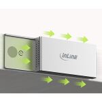 InLine 4-Port Magnetic USB Hub, 2x USB-C, 2x USB-A, 10Gb/s, Aluminiumgehäuse