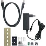 InLine USB 3.2 Gen.1 Industrie-Hub, 7 Port, Aluminiumgehäuse, mit Netzteil