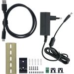 InLine USB 3.2 Gen.1 Industrie-Hub, USB-C, 4-Port, mit Netzteil