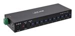 InLine USB 3.2 Gen.1 Industrie-Hub, USB-C, 10-Port, mit Netzteil