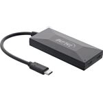 InLine USB 3.2 Gen.1 Hub, USB-C zu 2x USB-C & 3x USB-A, mit Netzteil