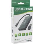 InLine USB 3.2 Gen.1 Hub, USB-C zu 2 Port USB-C und 3 Port USB-A, ohne PSU