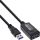 InLine USB 3.2 Gen.1 Aktiv-Verlängerung, Stecker A an Buchse A, schwarz, 5m