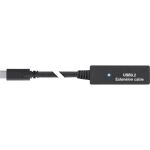 InLine USB 3.2 Gen.1 Aktiv-Verlängerung, USB-C Stecker an USB-A Buchse, 5m