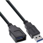 InLine USB 3.2 Gen.1 Kabel, USB-A Stecker / Buchse, 5m