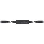 InLine USB 3.2 Gen.1 Aktiv-Kabel, USB-C Stecker an USB-C Stecker, schwarz, 5m