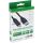 InLine USB 2.0 Kabel, USB-C Stecker an A Stecker, schwarz, 1m