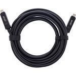 InLine USB 3.2 Gen.2 AOC Kabel, USB-C Stecker/Stecker 8K60Hz 60W, schwarz, 10m