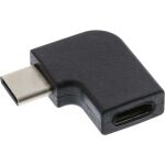 InLine USB 3.2 Gen.2 Adapter, USB-C Stecker an C Buchse, gewinkelt
