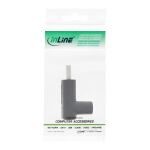 InLine USB 3.2 Gen.2 Adapter, USB-C Stecker an C Buchse, oben/unten gewinkelt