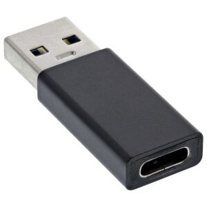 InLine USB 3.2 Gen.2 Adapter, USB-A Stecker auf USB-C Buchse