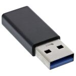InLine USB 3.2 Gen.2 Adapter, USB-A Stecker auf USB-C Buchse