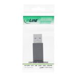 InLine USB 3.2 Gen.2 Adapter, USB-A Stecker auf USB-C Buchse