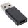 InLine USB 3.2 Gen.2 Adapter, USB-A Stecker auf USB-C Buchse
