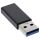 InLine USB 3.2 Gen.2 Adapter, USB-A Stecker auf USB-C Buchse