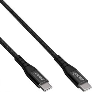 InLine USB 2.0 Kabel, USB-C Stecker/Stecker Schnellladekabel 100W, 2m