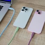 InLine USB 2.0 Kabel, USB-C Schnellladekabel 100W, Matcha Latte/grün 1m