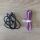 InLine USB 2.0 Kabel, USB-C Schnellladekabel 100W, Wild Berry/violett 1m