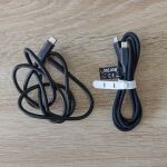 InLine USB 2.0 Kabel, USB-C Schnellladekabel 100W, Black Cookie, schwarz 0,5m