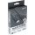 InLine USB 2.0 Kabel, USB-C Schnellladekabel 100W, Black Cookie, schwarz 0,5m