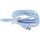 InLine USB 2.0 Kabel, USB-C Schnellladekabel 100W, Eisbonbon/blau 0,5m
