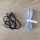 InLine USB 2.0 Kabel, USB-C Schnellladekabel 100W, Eisbonbon/blau 0,5m